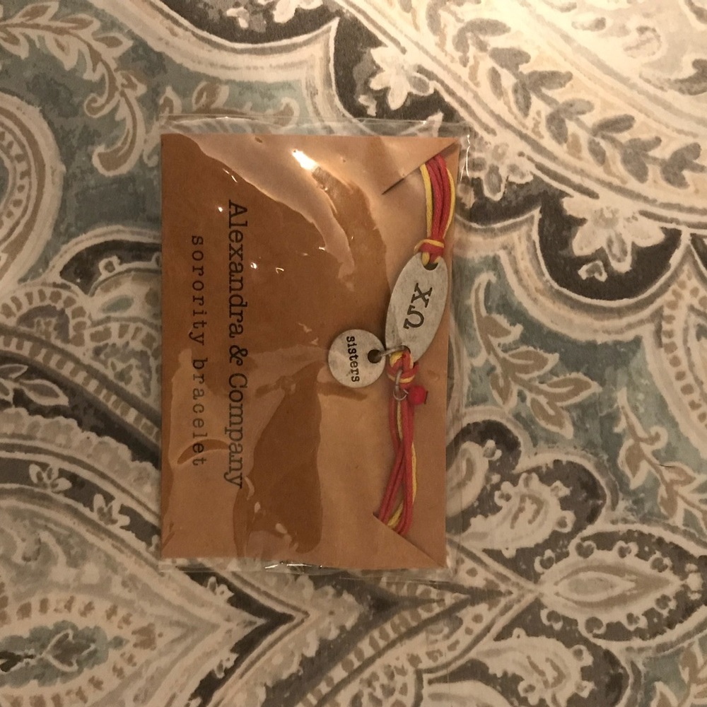Chi omega sisters bracelet